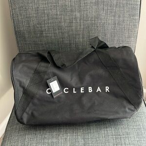 CycleBar unisex embroidered Duffle Bag